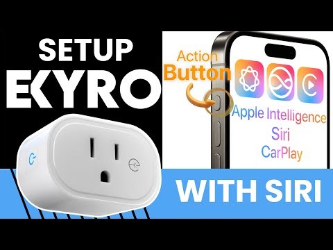 eKyro Smart Plug - Siri, Apple Intelligence, CarPlay, Action Button