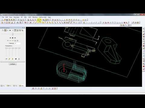 AlphaCam Advance Router 2d Programming Tutorial #1
