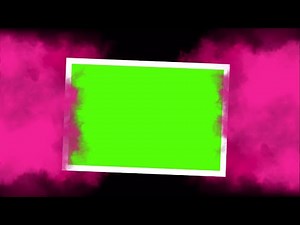 Color Effect Photo Transition Green Screen | Holi Special Slideshow Effect