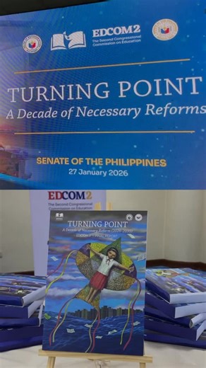 PANOORIN: Nanawagan ang Department of Education (DepEd) ng whole-of-government approach upang tugunan ang krisis sa pagkatuto ng bansa, kasabay ng pormal na pagtanggap nito sa Final Report ng EDCOM 2. Isinabay rin ang pagsusumite ng National Education and Workforce Development Plan (NatPlan) kay Pangulong Ferdinand R. Marcos Jr. sa Malacañang. Ayon sa EDCOM 2, bagama’t may mga repormang nasimulan na, kailangan pa rin ng sabayang aksyon ng iba’t ibang ahensya ng gobyerno, Kongreso, LGUs, at priba