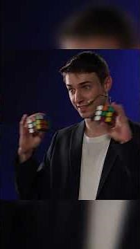 How unlikely?! 🤯 #magician #magictrick #magic #talentsofmagic #rubikscube