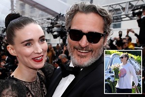 Joaquin Phoenix's fiancee Rooney Mara 'pregnant with their first child'