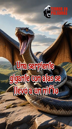 89K views · 4.2K reactions | "Una serpiente gigante con alas se llevó a un niño" | Terror en Palabras | Facebook