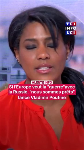 🔴 Le président russe Vladimir Poutine a assuré mardi ne pas souhaiter une guerre avec l’Europe, mais y être « prêt » si les Européens « le souhaitent et commencent », peu avant des consultations avec l’émissaire américain Steve Witkoff à Moscou. 🗣️ « Nous n’avons pas l’intention de faire la guerre à l’Europe, mais si l’Europe le souhaite et commence, nous sommes prêts dès maintenant », a lancé Vladimir Poutine aux journalistes, accusant les Européens de vouloir « empêcher » les efforts américa