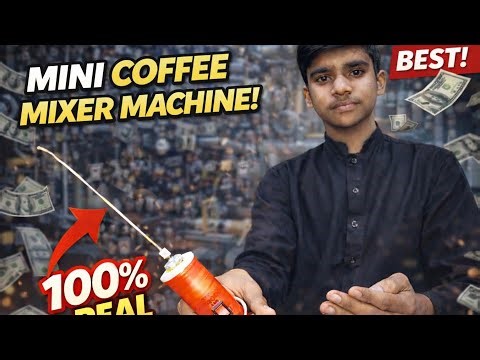 Homemade Mini Coffee Mixer | Powerful & 100% Working