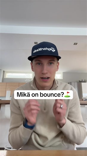 Day 4/100 Tiedätkö sä mikä on golfmailan bounce?🧐⛳️ #higherupwellnesschallenge #golf #bounce #suomigolf #fyp