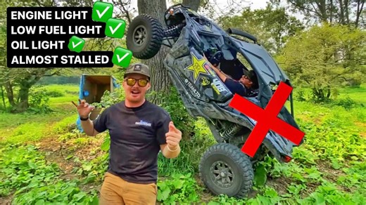 Winching a 4x4 SXS Up a Tree – The Ultimate Off-Road Rescue