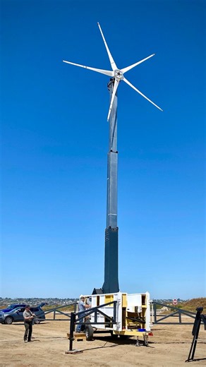 🌬️ This 10kW Wind Turbine Can GO ANYWHERE! 😱⚡