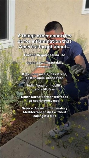 The Anti-Inflammatory Habits We Lost