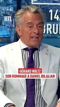 Gérard Holtz: his tribute to Daniel Bilalian