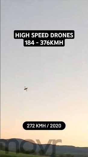 High Speed Drones | 184 - 376 kmh #drone #fpv #fpvdrone #top10 #aviation #quadmovr #highspeeddrone