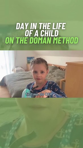 18 reactions | A Day in the Life of a Child on the Doman Method 朗...