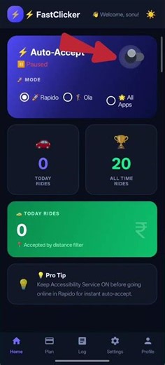 Ab Ride Miss Nhi hogi Rapido Auto, Bike & Car Drivers FastClicker APK