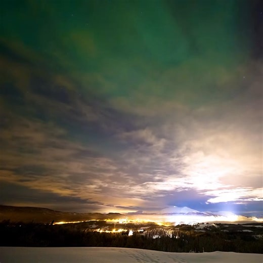 Last night from the resort 🤩🤩 | Aurora Borealis Observatory