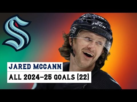 Jared McCann (#19) All 22 Goals of the 2024-25 NHL Season