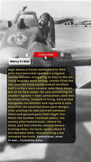 The Pilot Who Refused to Shoot a Defenseless Enemy | Military History Talks