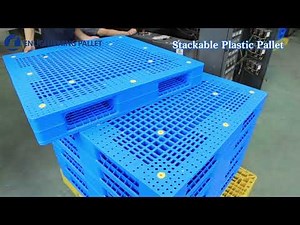 Double Sides Stackable plastic pallet