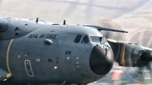 RAF A400M Atlas airlifter • Impressive transport aircraft