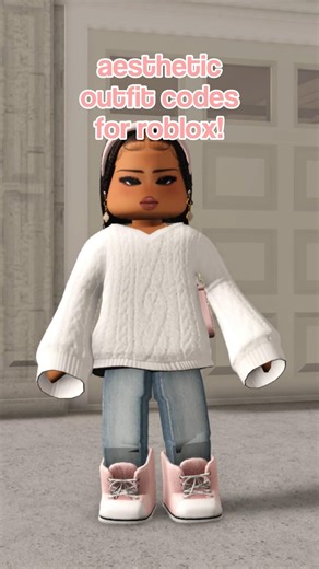 aesthetic outfit codes for roblox ! 🌸 #roblox #bloxburg #berryave #shorts