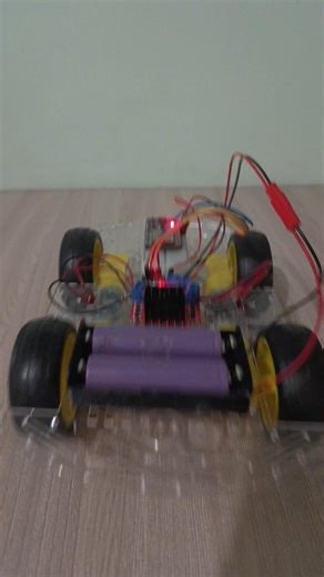 ESP32 RC CAR 🚗 #Rc #esp32 #car #rccar #l298n #arduino #projects #electronics #engineering #viral