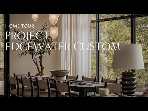 Project Edgewater Custom Home Tour: Custom Home Build, Interior Design and Exterior Design