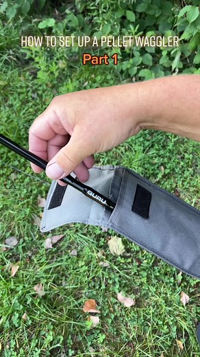 How to set up a pellet waggler PART 1 👀 #float #vissen #fishinggear #fishing #tackleguru