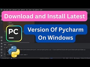 Pycharm | How to download and install latest version of Pycharm on Windows