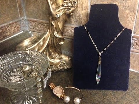 How to make a necklace display stand