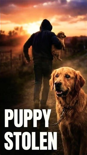 Puppy 🐕 Stolen by Thief – Golden Retriever Mother Dog Rescued him