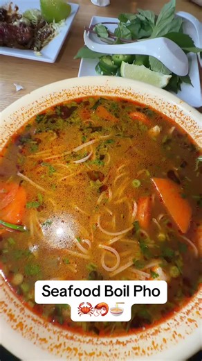 Seafood Boil Pho Recipe for New Year's Celebrations