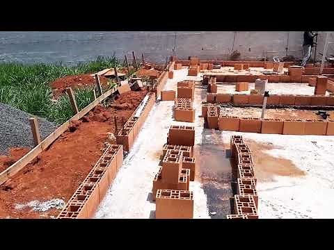 como amarrar o bloco estrutural(intertravar)