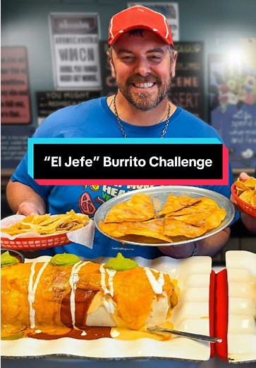 Can Randy Santel Beat the Giant Mexican Burrito Challenge?