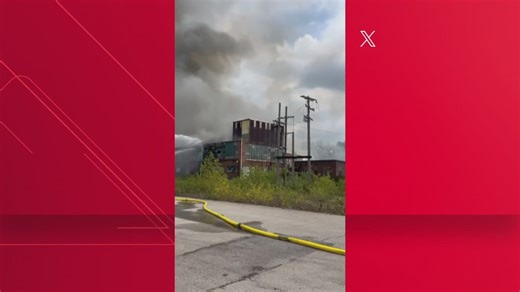 Cleveland Fire: Multiple buildings involved in 3-alarm industrial fire on Bradley Road