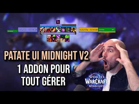 INTERFACE GRATUITE ET PERFORMANTE AVEC 1 SEUL ADDON | World of Warcraft MIDNIGHT