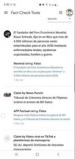 [GOOGLE FACT CHECK TOOLS] FACT CHECK EXPLORER: TOOLBOX PARA DETECTAR NOTICIAS FALSAS EN INTERNET