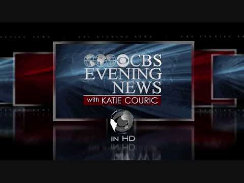 CBS Evening News With Katie Couric Intro
