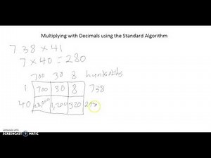 G5.M2.L11 - Multiplying decimals to the hundredths place.