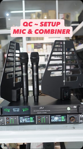 QC & SETUP MIC WIRELESS & Combiner ➡️Magetan Belanja lebih murah: https://vapro.id Wa only: wa.me/6285766756676 Tokopedia: https://tokopedia.link/r4yXhNU4JRb Shopee: https://id.shp.ee/jg4UuVL #vaproid #vaproaudio #valueacoustics #valueacousticsva48f #valueacousticsva48sf #valueacousticsva48gf #valueacousticsl425 #mellabmyc3 #vacable #zsoundindonesia #tokoaudiocilegon | VA-Pro Audio