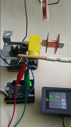 ¡Cuenta las Vueltas! Bobinadora con Motor DC y Encoder Óptico 🚀