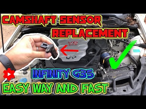 Infiniti G35 camshaft position sensor replacement
