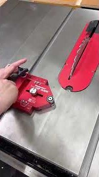 Woodpeckers ThinRip Guide makes it easy and safe to rip thin strips at the table saw! #woodpeckers