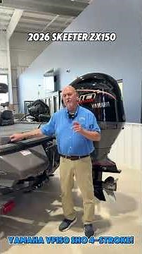 The 2026 Skeeter ZX150 #skeeterboats #bassfishing #foothillsmarine #fishing #boatlife