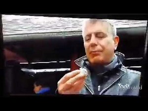 Anthony Bourdain No Reservations- Prague Stuffing Sausages By Hand