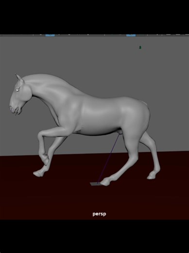 Custom Rig Development for Horse Models in Games