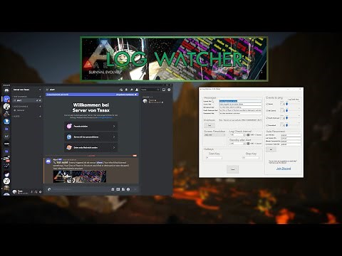 ARK LOG BOT FOR (OFFICIAL / UNOFFICIAL) SERVERS "FREE"