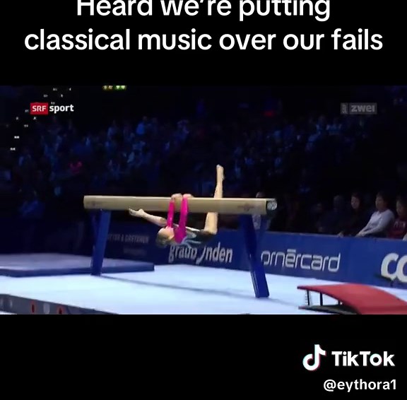Gymnastics Fails with Classical Music