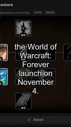 WoW: Forever Legacy System Calculator Now Live