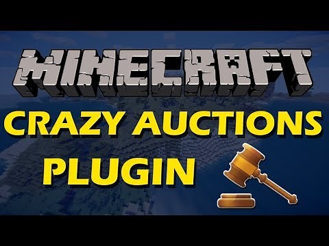 How to sell your Items in Minecraft using Crazy Auctions Plugin