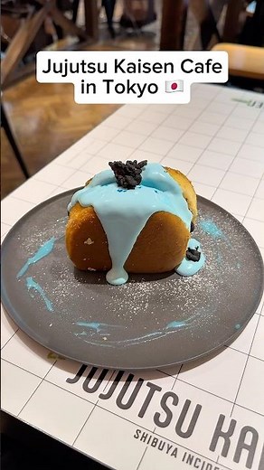 Jujutsu Kaisen Pop-Up Cafe in Tokyo 🇯🇵