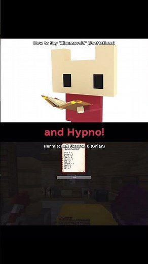 How to Say "Xisumavoid" | Ft. Grian & Xisuma #hermitcraft #minecraft #animation - JoeMations